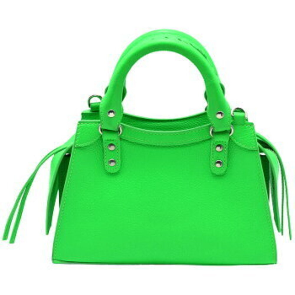 Balenciaga Neo Classic City Green Neogreen Leather Handbag Shoulder Bag - Picture 3 of 10